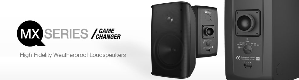 Quest MX Series - High Fidelity  Weatherproof Loudspeakers